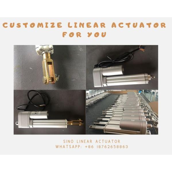 12V linear actuator waterproof brushed dc motor 200mm stroke 1000n