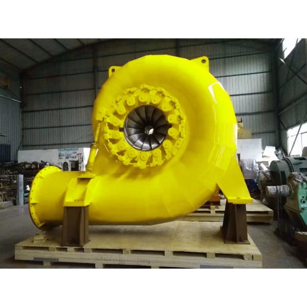Power Stainless Steel Francis Turbine Generator 300KW-20MW Vertical or