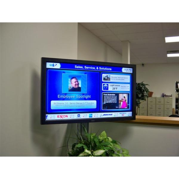 Commercial 12.1" Wall Mount LCD Display Monitor , 800 x 600 16.7M Color