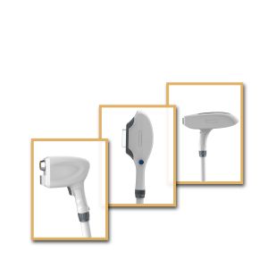 Medical Multi Function Laser 3 Handpiece / 808nm Diode Laser Hair Removal System