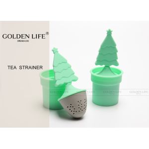Silicone Tea Coffee St Strainer Herbal Spice Infuser Filter Diffuser 304