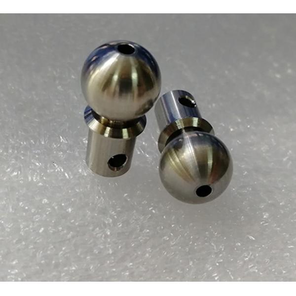 Quality High Precision Cnc Machining Services Titanium Ball Head Kingpin Racing wholesale