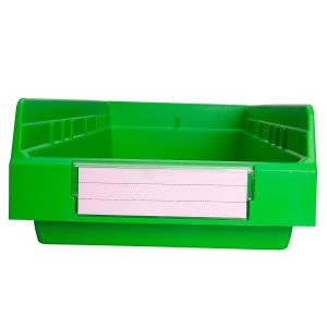 PP Customized Color Warehouse Storage Racking Crate Plastic Shelf Bin Office