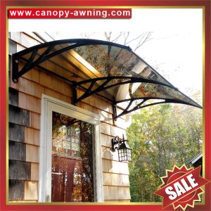 hot selling house door window sun rain shield pc polycarbonate DIY awning canopy