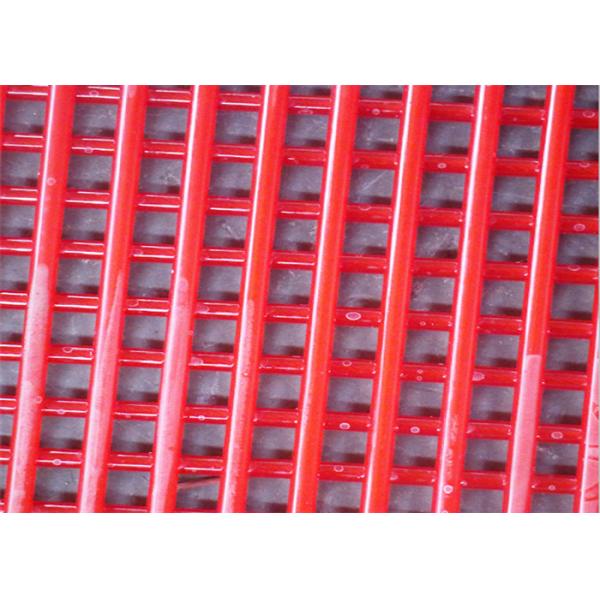 Quality Steel Wire Rope Core Polyurethane Mesh Self Cleaning Polyurethane Screen Mesh wholesale