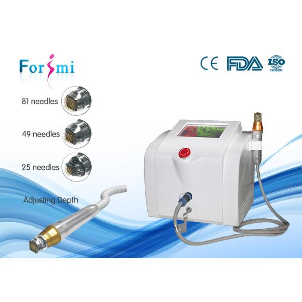 Quality Fractional RF microneedle Derma Roller for skin rejuvenation acne removal collagen regeneration frequency 5Hz adjustable wholesale