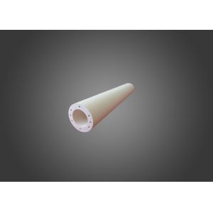 Custom Magnesium Oxide Ceramic Refractory Insulator / Tube 1400 ℃ Working Temp