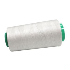 40/2 Spun Polyester Sewing Thread White Uv Resistant Sewing Thread