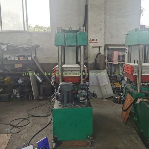 Rubber Platen Hot Compression Moulding Machine 300 Degree 5.5KW