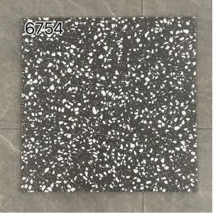 Patterned Marble Ceramic Tile Porcelain Floor 600x600 Stain Resistance