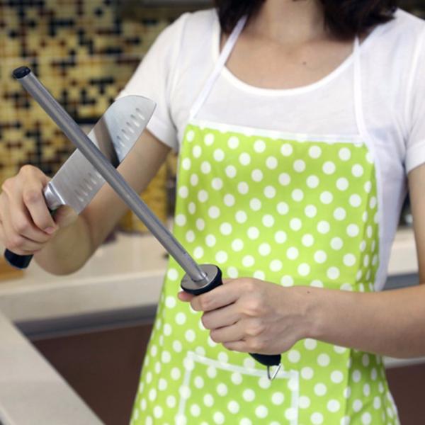 Whetstone Knife Sharpener Diamond Steel Sharpening Rod With ABS Handle For Professional Kitchen Tool