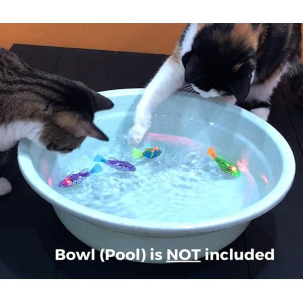 Best led Light Cat Interactive Swimming Fish Toy For Cats