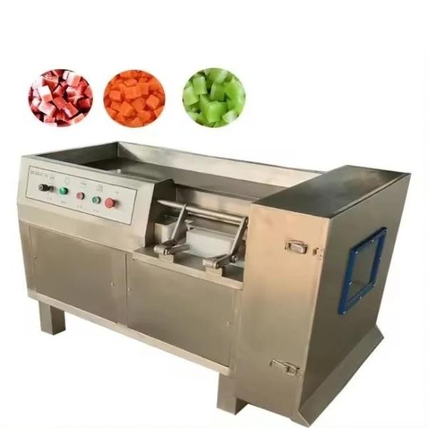 Customized 3kw Stainless Steel Meat Cube Cutter Designed for Hygienic Meat