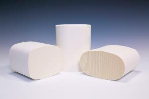 Cheap Car Honeycomb Ceramic Filter Plate , porous ceramic For Catalytic Converter for sale