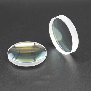 20*5mm Quartz Plano Convex Transparent Laser Focusing Lens