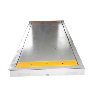 Grey Fixed 3.2m 40T Truck Axle Scale For Transportaion