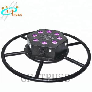 Wedding Mini Circle Rotating Lighting Truss 8 Seconds / Circle
