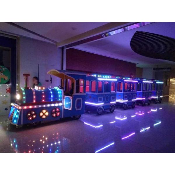 25 Seats Kids Trackless Train Amusement Ride For Theme And Amusement Parks
