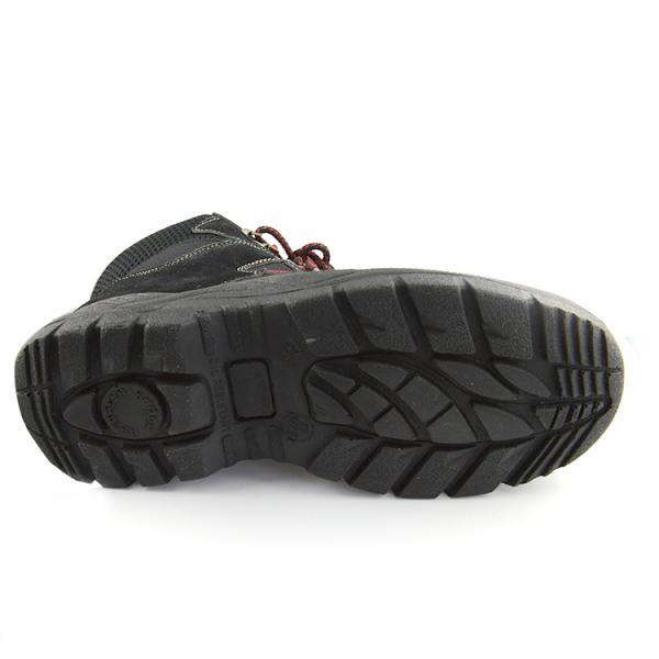 Customized Toe Cap UG-198-B Feet Protective Suede Leather Work Laced-up Safety Shoes