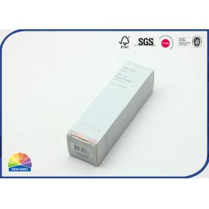 China Eco Friendly Coated Paper 4C Printed Fold Cosmetics Box For Essential Oil Matte Lamination on sale