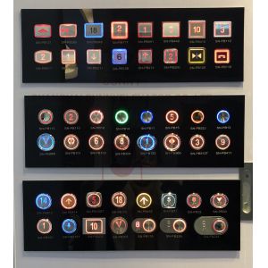 Braille Elevator Push Button for Passenger Elevator / Transparent plastic