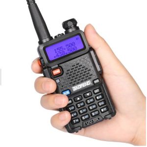 Security Walkie Talkies Dual VHF UHF UV-5R Walkie Talkie UV5R Tactica Portable