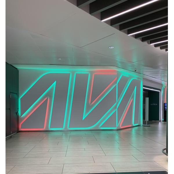 SMD5050 RGB Led Neon Flex 24V IP68 Silicone Led Neon Rope Light