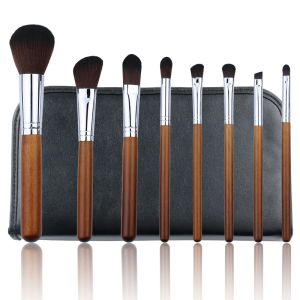 Cheap Classical Makeup Brush Set Burlywood Color High Gloss Copper Premium Brushes for sale