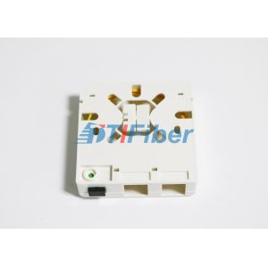Network FTTH Termination Box With Optical Fiber Adapter And Pigtails
