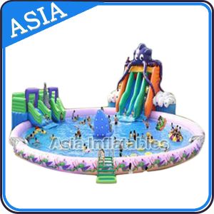 Big Inflatable Pool Water Park , Water Playground , New overground Inflatable