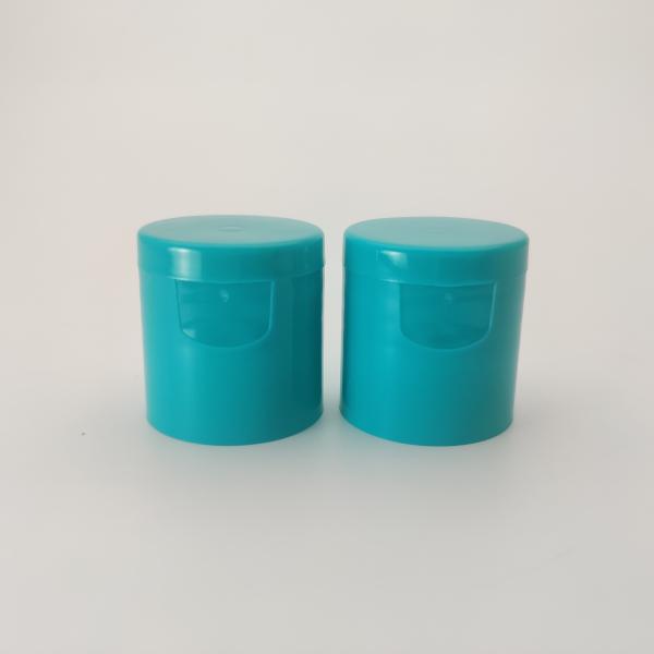 28mm 4.8mm Hole Plastic Flip Top Cap with Smooth Surface