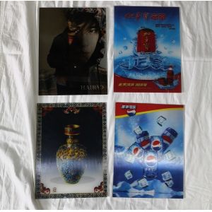 Reusable UV Printing 3D Lenticular Advertising Printing