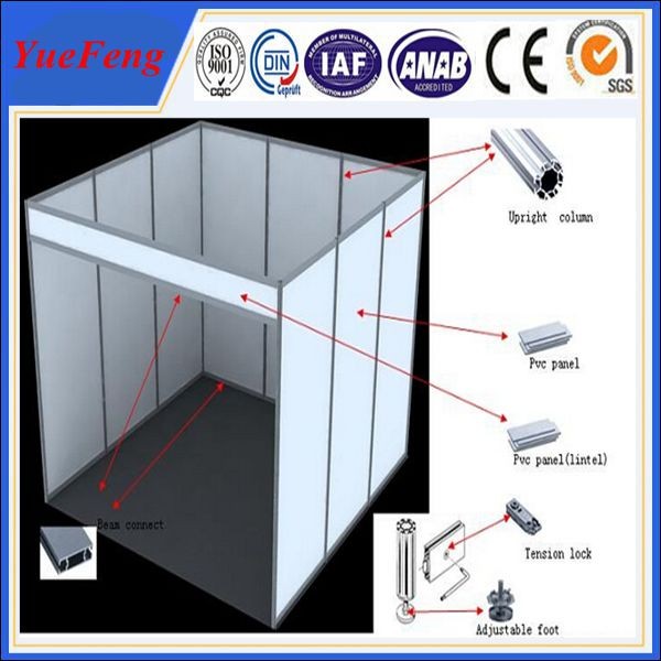 Quality aluminium exhibition structures, exhibition frame suppliers wholesale