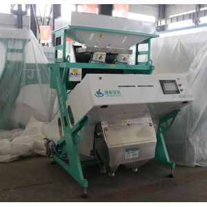2 Chute Mini Color Sorter Machine Cashew Nut Sorting Machine Full Color