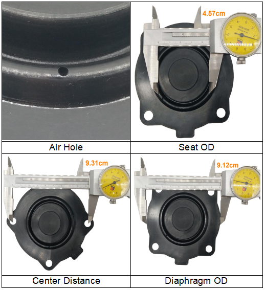 K2546 Goyen Type Shockwave Diaphragm Kit For RCAC25T4 RCAC25DD4 RCAC25FS4 Pulse Valves