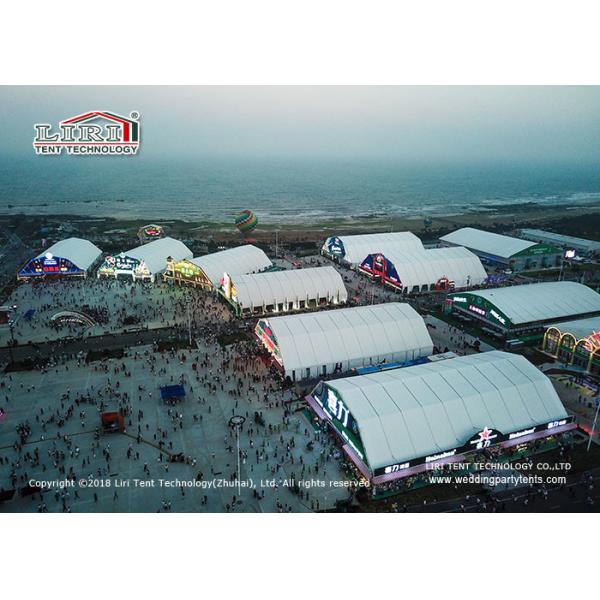 Waterproof Polygon White PVC Event Tent With 20 Years Lifespan
