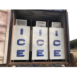 Cold Wall Bagged Ice Merchandiser for Outdoor Use