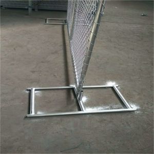 chain link temporary construction fence panels 6FT X 10F Mesh 2 3/8 " x 2 3/8" (