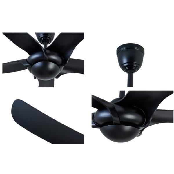 ECO 52 European Ceiling Fans With 5 ABS Blades Remote Control