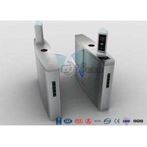 Fingerprint Flap Barrier Turnstile Half Height Security 304 Stainless Steel