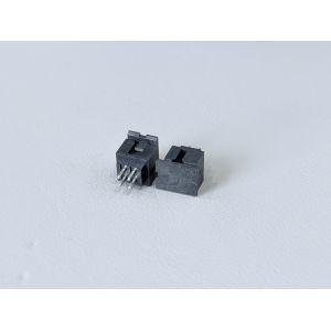 2.00mm Pitch 2×2 Pin Header Connector, Tin-Plated 100µ”, PCB Through-Hole Pin