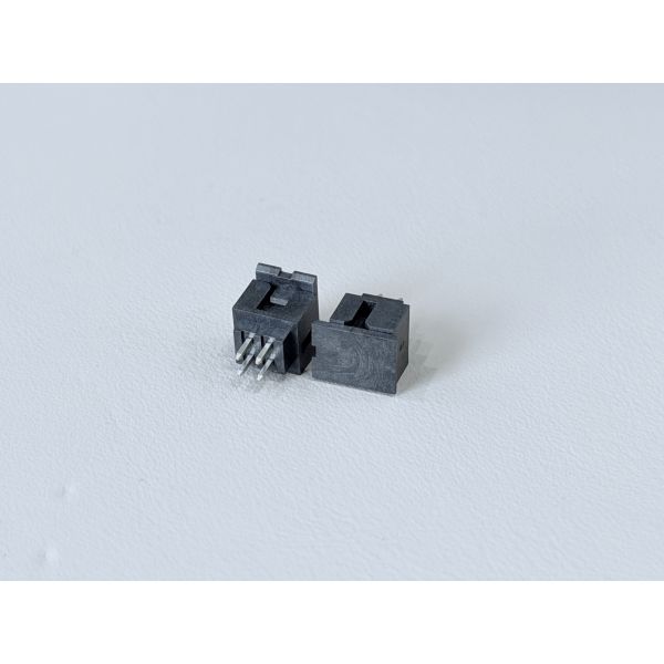 2.00mm Pitch 2×2 Pin Header Connector, Tin-Plated 100µ”, PCB Through-Hole Pin Header for Electronic Signal & Power Applications