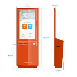China 43 inch Checkout Kiosk for Hotel/Self-serice Kiosk Provide Quick Service/Custom Check in/Check out Kiosk,LksKiosk on sale