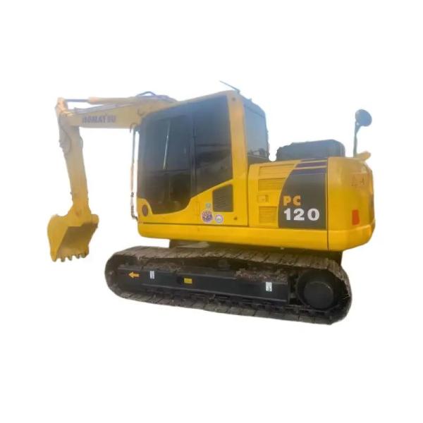 Quality 12T Used Komatsu Excavator pC 120 8 7260mm Length wholesale