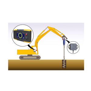 APEA2000MAX Hydraulic Ground Auger With 44Rpm 511-1 Torque Range