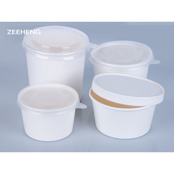 Quality Plastic / Paper Lid Cold Drink 16oz Soup Cup Recyclable and Versatile for Any Drink wholesale