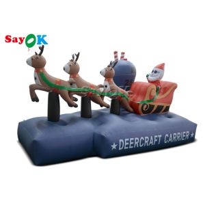 China Three Reindeer Inflatable Holiday Decorations on sale