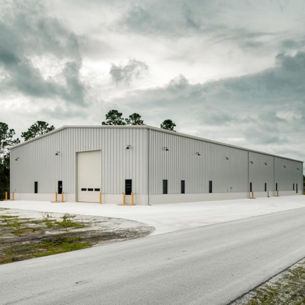 Galvanized Customized Industrial Prefabricated Metal Warehouses Steel Structure