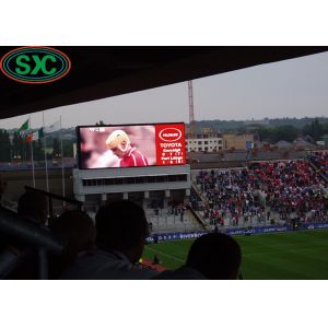 P8 Led Stadium Advertising Boards , Sports Perimeter Led Display 6000cd