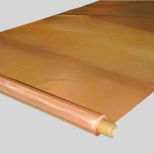 Cheap 200 Mesh Wire Woven Copper Infused Fabric 0.05mm For EMI / RFI Shielding for sale